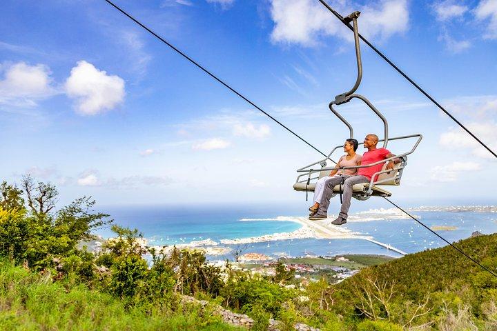 Big three-Full Experience à Rainforest Adventures St Maartin