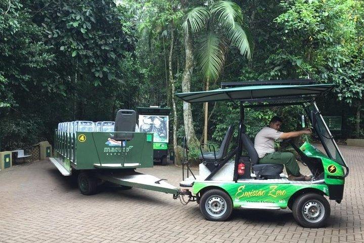Flygplats IGU Round Trip & Iguassu Falls Brasilien och Macuco Safari