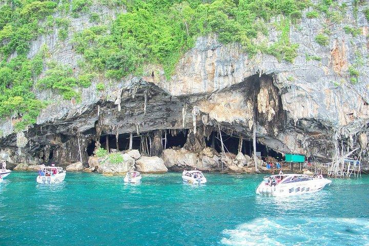 Phang Bay y la isla Phi Phi en lancha rápida VIP privada