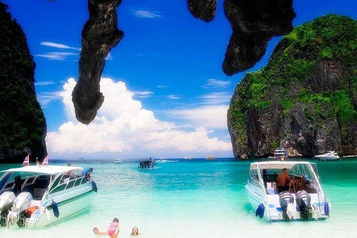Phang Bay en Phi Phi Island per privé VIP-speedboot