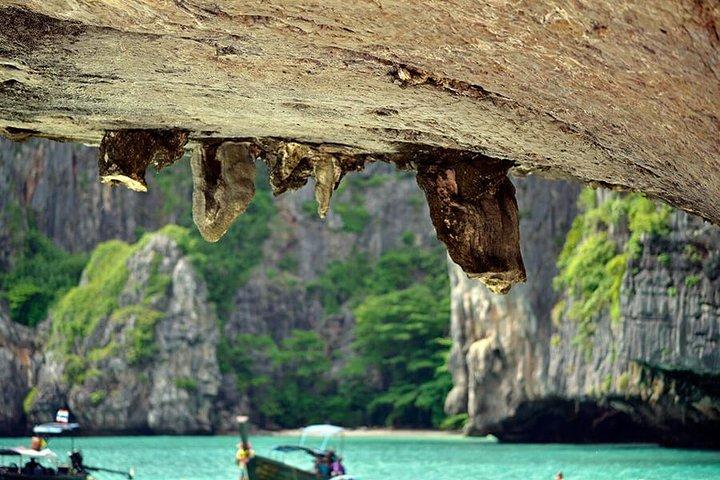 Visite privée de Phi Phi Early Bird Premium Tour en bateau à moteur