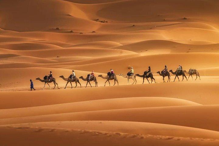 Excursion privée de 3 jours dans le désert de Marrakech à Merzouga