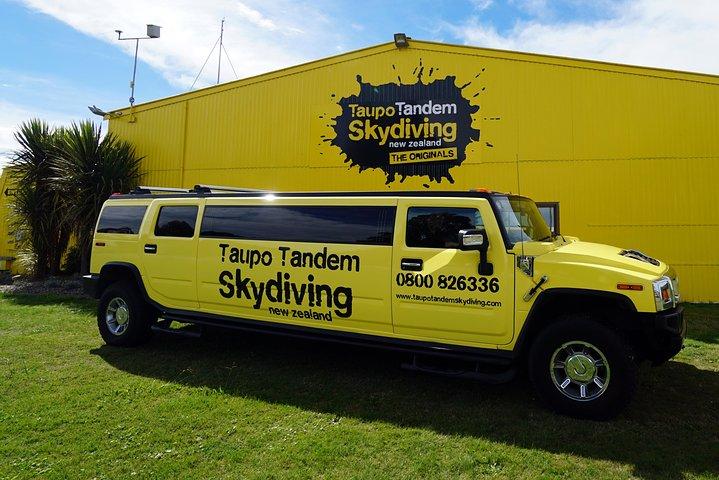 Lake Taupo 12.000-voet tandem parachutespringen