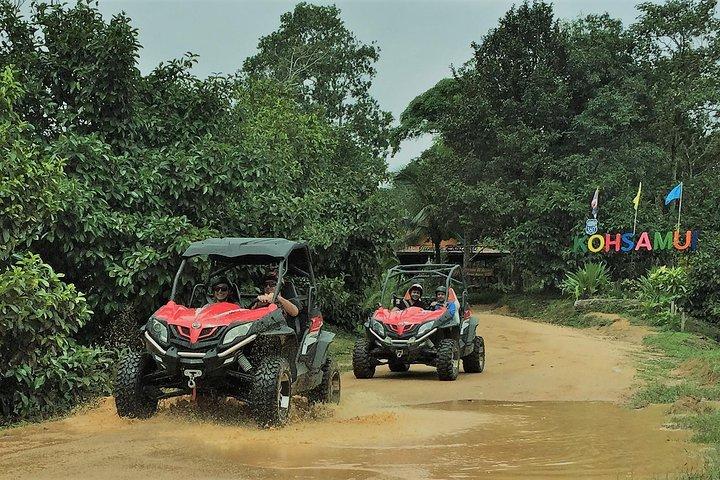 昼食付きサムイ X クワッド 4WD バギー ツアー