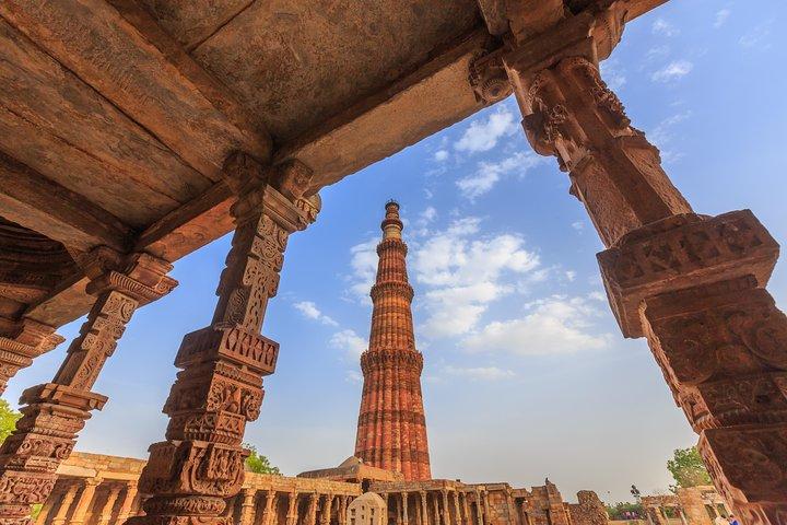 Qutub Minar e Tempio / Mercato di Mehrauli