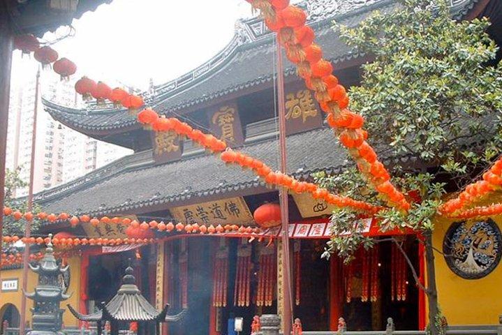 上海ショアエクスカーション：玉仏寺を含む半日のプライベートシティ観光ツアー