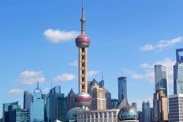 Shanghai Afternoon Sightseeing Tour inklusive Huangpu River Cruise & OTV Tower