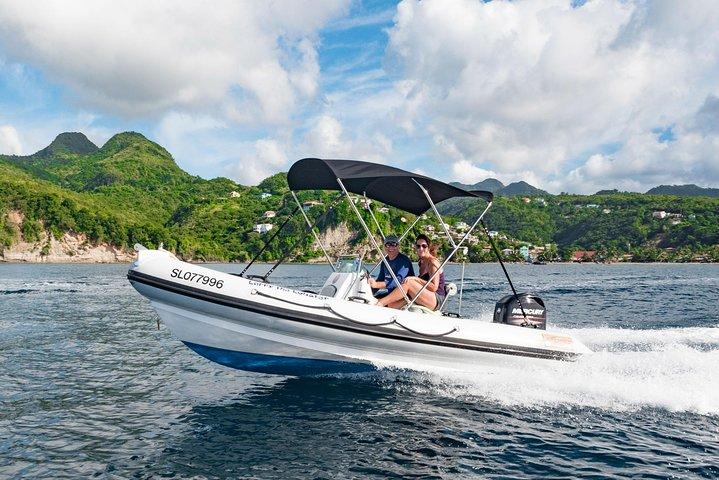 St. Lucia Drive and Snorkel Experience
