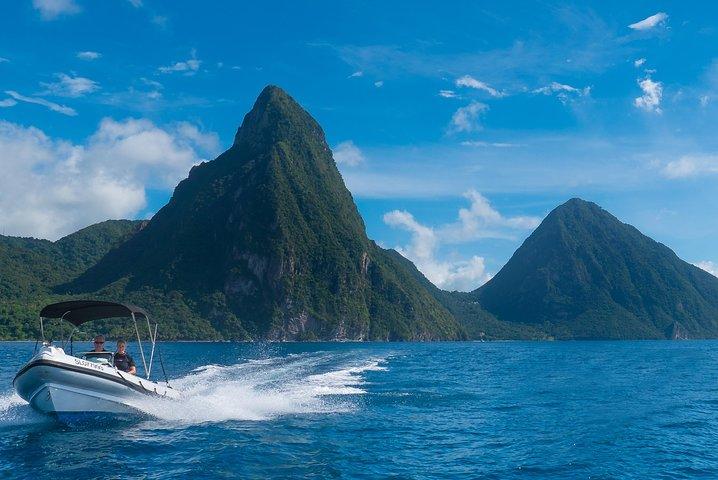 St. Lucia Drive and Snorkel Experience