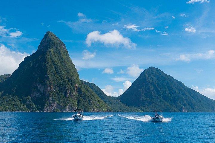 St. Lucia Drive and Snorkel Experience