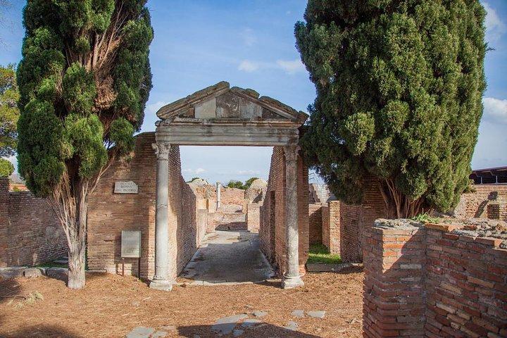 Passeio a pé por Ostia Antica