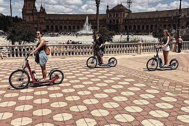 Kickscooter elektrische tour Sevilla