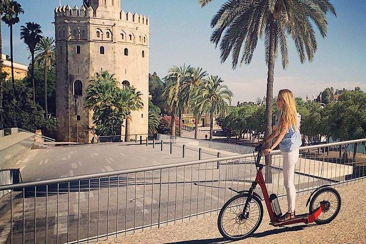 Kickscooter elektrische tour Sevilla