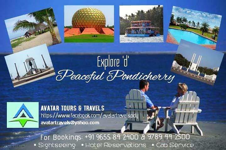 Visita guidata della città a Pondicherry con rinfreschi gratuiti