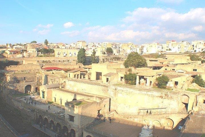 Pompeii and Herculaneum Private Tour with Native Guide and Skip the Line Tickets