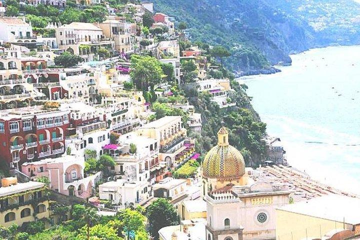 Roma a Pompei e Positano Day Trip con Hotel Pick Up e Skip The Line Tickets