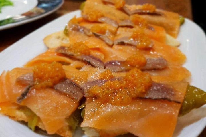バスク地方の受賞歴のあるビルバオのグルメツアーとワインペアリング