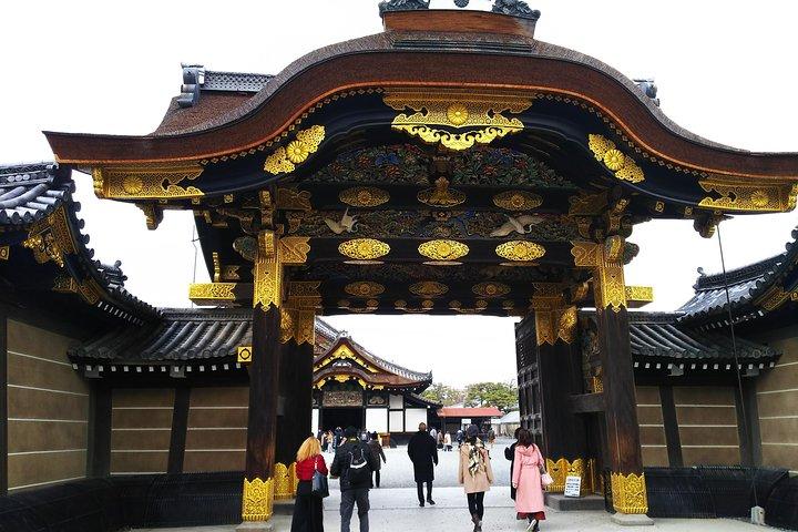 Kyoto Imperial Palace og Nijo Castle Walking Tour