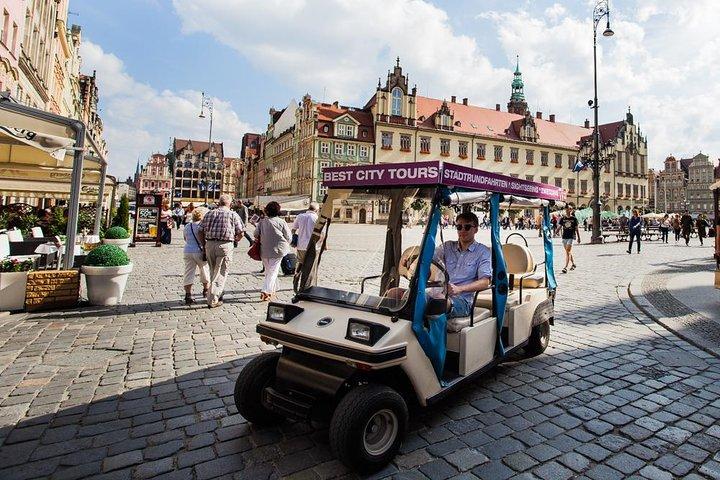 Breslau, 1-stündige oder 2-stündige Gruppentour mit dem Elektroauto