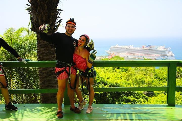 Roatan Zipline, Affe, Aras & Faultiere Öko-Park, Schnorcheln, Transfer