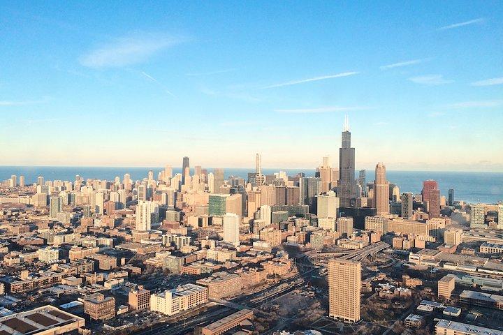 Tour privato in elicottero sullo skyline di Chicago di 45 minuti