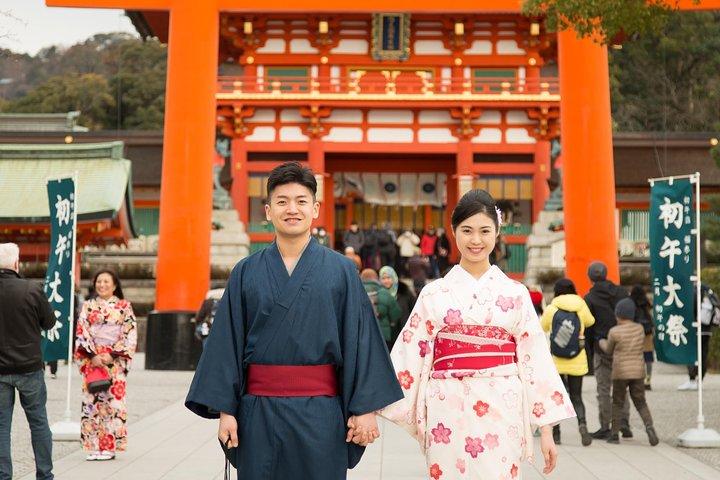 京都のプライベートバケーションフォトグラファーとの写真撮影