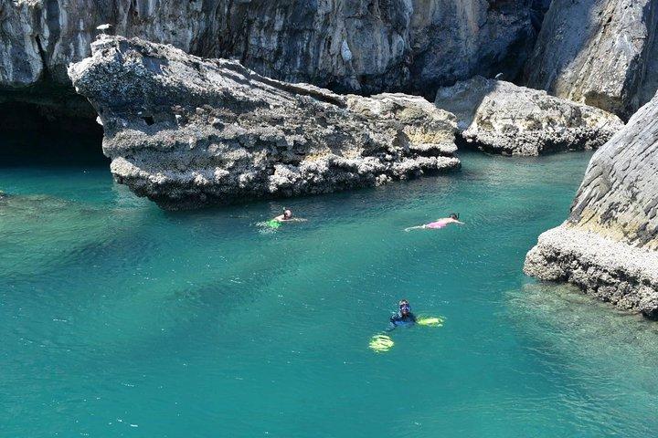 4 Island Snorkel Tour naar Emerald Cave met speedboot vanuit Koh Lanta