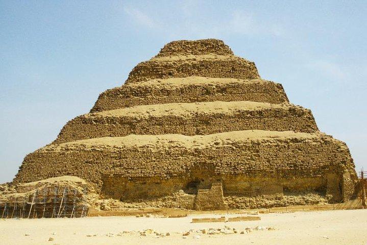 Escale aux pyramides de Gizeh, Sakkara et bazar El khalili