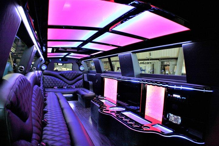 Luxuriöse Partybuslimousine in Miami