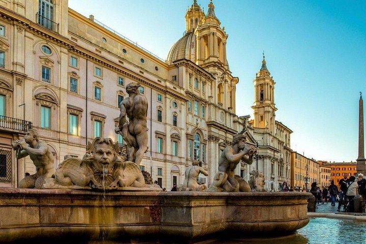 Rome 4 heures Visite guidée privée avec pick-up en minivan de luxe
