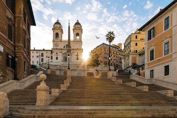 Rome 4 heures Visite guidée privée avec pick-up en minivan de luxe