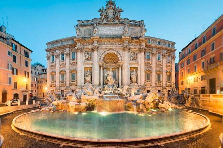 Rome 4 heures Visite guidée privée avec pick-up en minivan de luxe