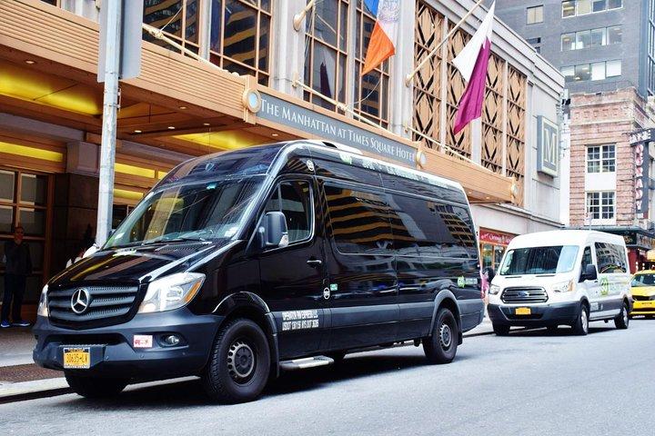 Manhattan vers JFK : Transfert aller simple en mode départ partagé