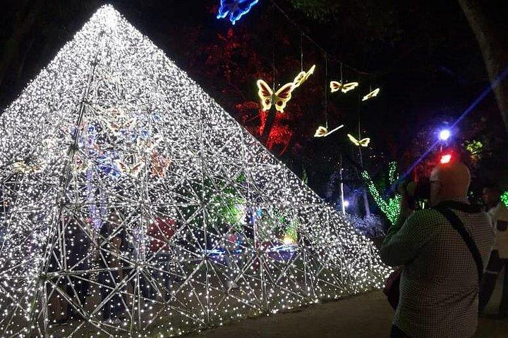メデジンのプライベートクリスマスイルミネーションツアー（送迎付き）