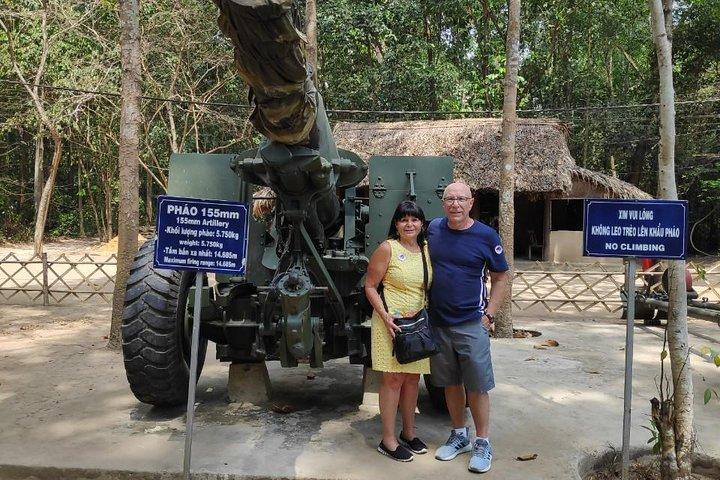 Excursion privée à terre: tunnels de Cu Chi et Ho Chi Minh-Ville depuis le port de Phu My