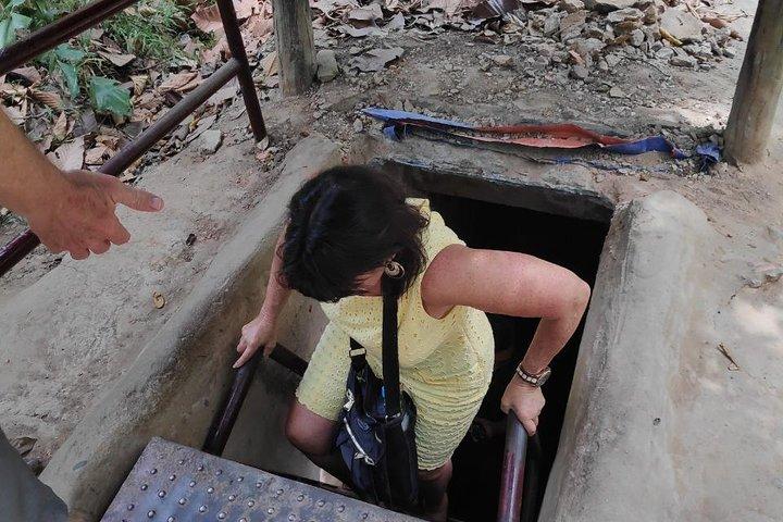 Excursion privée à terre: tunnels de Cu Chi et Ho Chi Minh-Ville depuis le port de Phu My