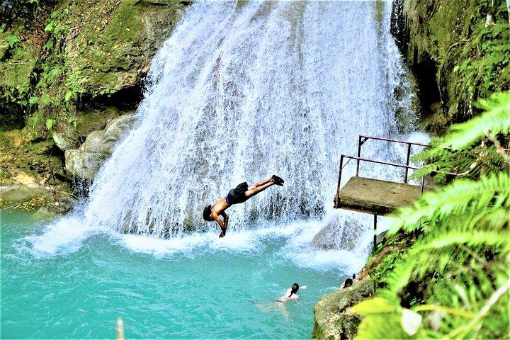 Combinatiedagtrip naar Blue Hole, Secret Falls en Dunn's River Falls