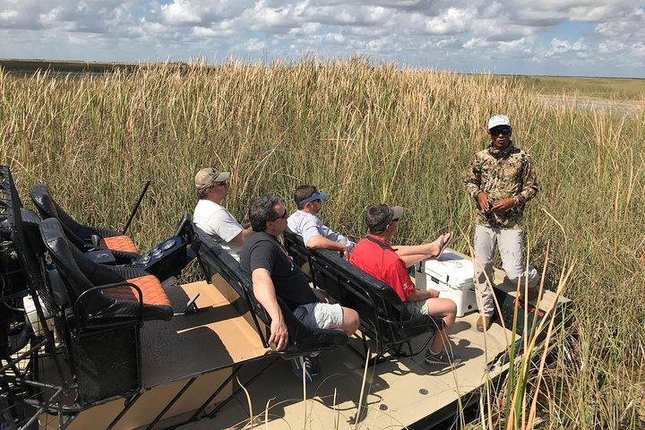 Tour en lancha aérea de 1 hora por los Everglades de Miami