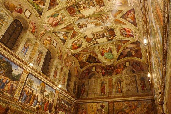 Private Abendtour zur Sixtinischen Kapelle und den Vatikanischen Museen mit Abholung