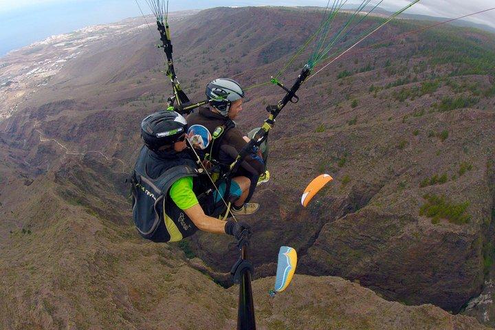 Tenerife Parapendio : Volo PREMIUM
