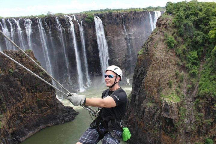 Raplering ved Victoria Falls