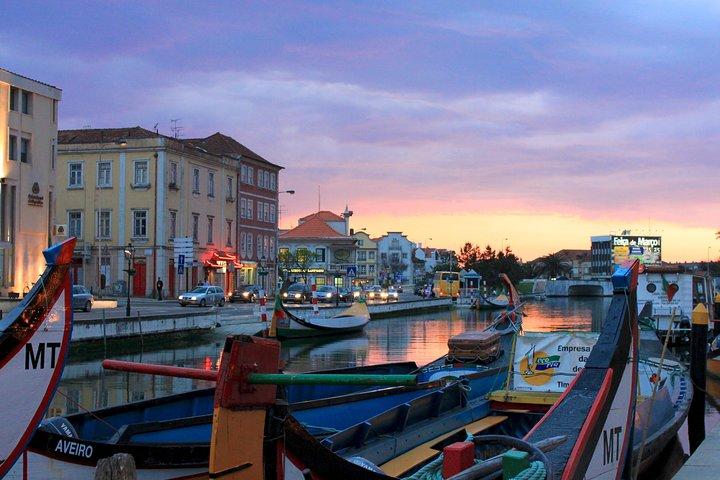Tour privato di Aveiro, Costa Nova e Coimbra da Porto
