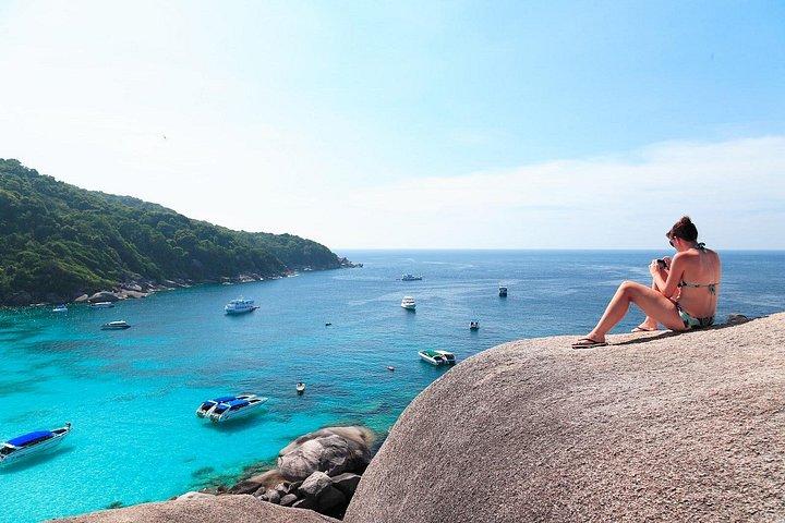 シミラン島スノーケルツアー素晴らしいシミラン旅行カオラックから