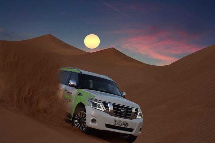 Desert Safari Tour, Quad Bike with BBQ Dinner & Show from Dubai