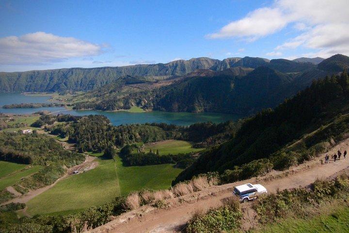 Halbtägige Sete Cidades PRIVATE Jeep Tour