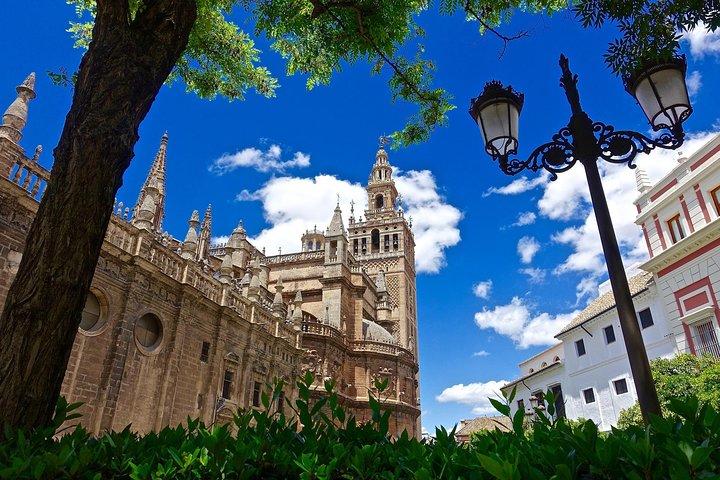 Tour combinata "Skip-the-Line" della Cattedrale di Siviglia, dell'Alcazar e del Quartiere Ebraico