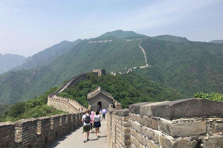 北京空港からムティアンユ万里の長城＆紫禁城ツアーへ