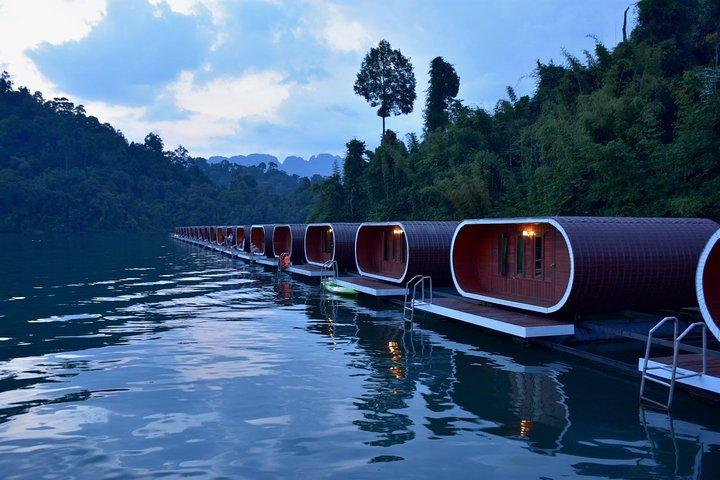 2 Tage Cheow Lan Lake Raft House ab Krabi
