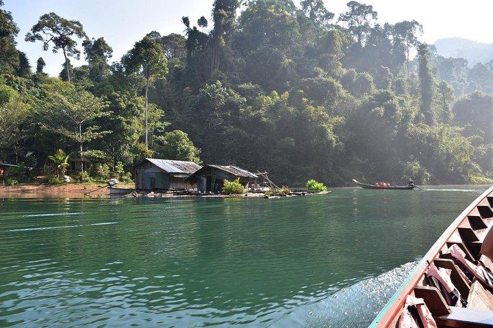 Fulldags tur til Cheow Lan Lake i Khao Sok National Park fra Krabi