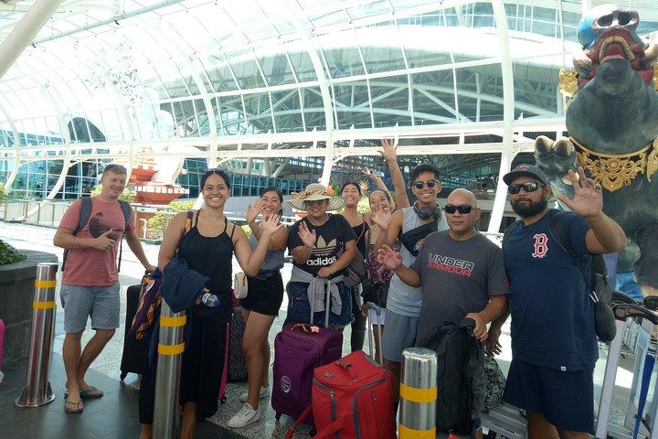 私有到着転送：Bali、Ngurah Rai Denpasar空港からウブドエリア